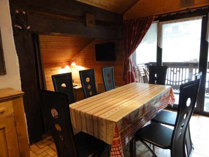 Urlaub in den Bergen 3-Zimmer-Appartment für 7 Personen (1) - Chalet le Vieux Four - Châtel - Wohnzimmer