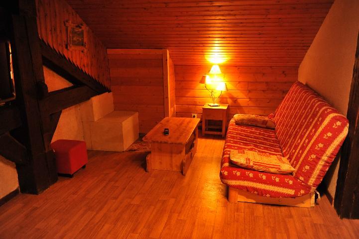 Vacances en montagne Appartement 3 pièces 7 personnes (4) - Chalet le Vieux Four - Châtel - Chambre mansardée