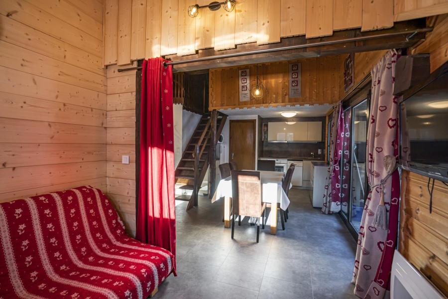 Urlaub in den Bergen Chalet le Vieux Four - Châtel - Offener Schlafbereich