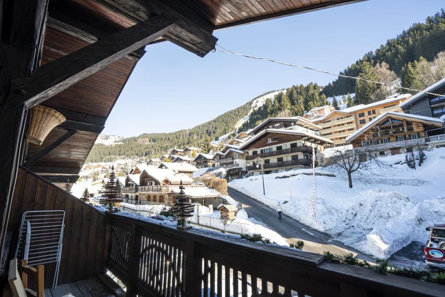 Urlaub in den Bergen Chalet le Vieux Four - Châtel - Terrasse