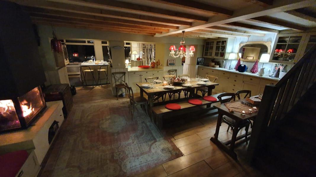 Vacanze in montagna Chalet le Vieux Logis - Alpe d'Huez - Sala da pranzo