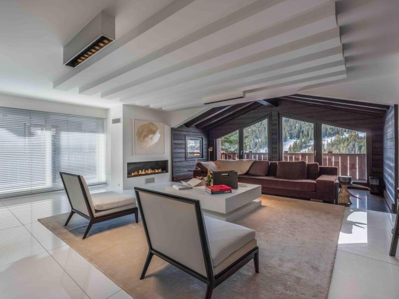 Urlaub in den Bergen 3-Zimmer-Appartment für 4 Personen (ANGUS) - Chalet les 3 Vaches - Courchevel - Wohnzimmer