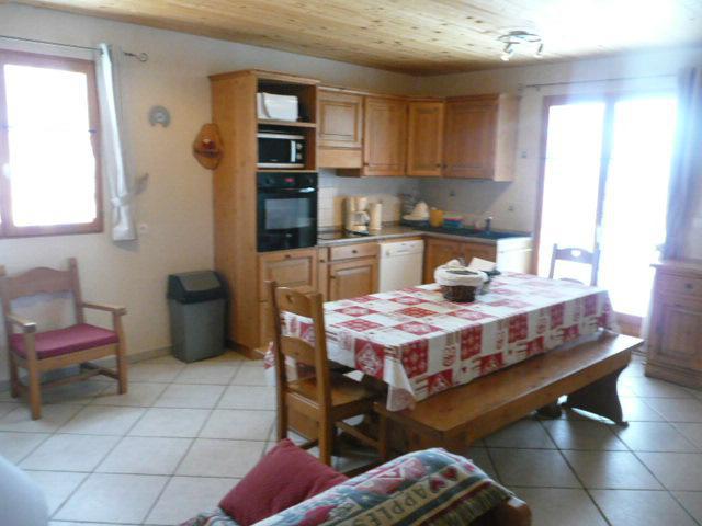 Urlaub in den Bergen 5 Zimmer Maisonettewohnung für 10 Personen (1) - Chalet les Aiguilles - Valloire - Wohnzimmer