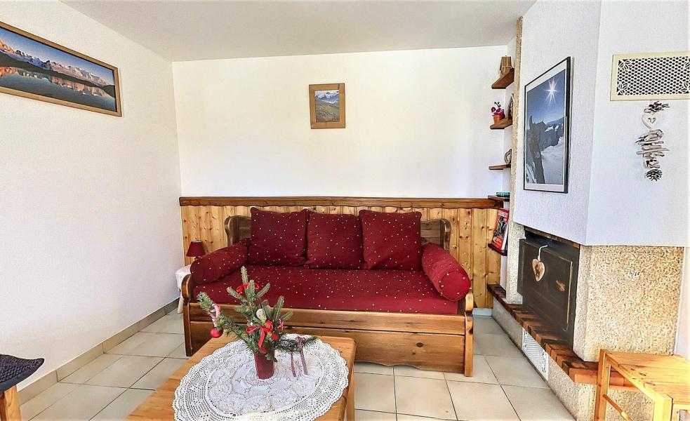 Urlaub in den Bergen 3-Zimmer-Appartment für 4 Personen - Chalet les Airelles - Le Corbier - Wohnzimmer