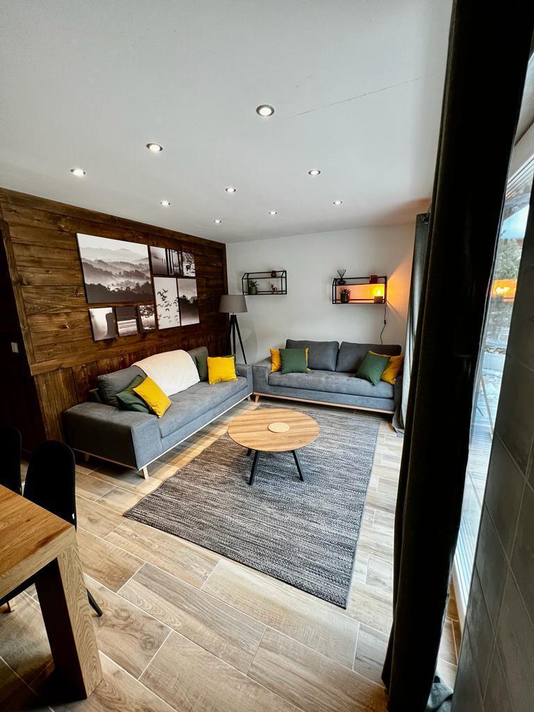 Holiday in mountain resort 3 room apartment 6 people (LBPP-5) - Chalet les Balcons de Pierre Pomme - Valloire - Living room