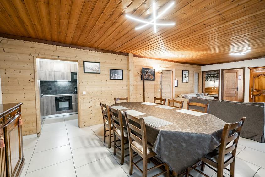 Vacances en montagne Appartement 3 pièces 4 personnes - Chalet Les Boudimes - Châtel - Séjour
