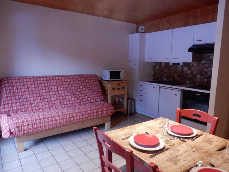 Vakantie in de bergen Appartement 3 kamers 6 personen (1) - Chalet les Bouquetins - Châtel - Woonkamer