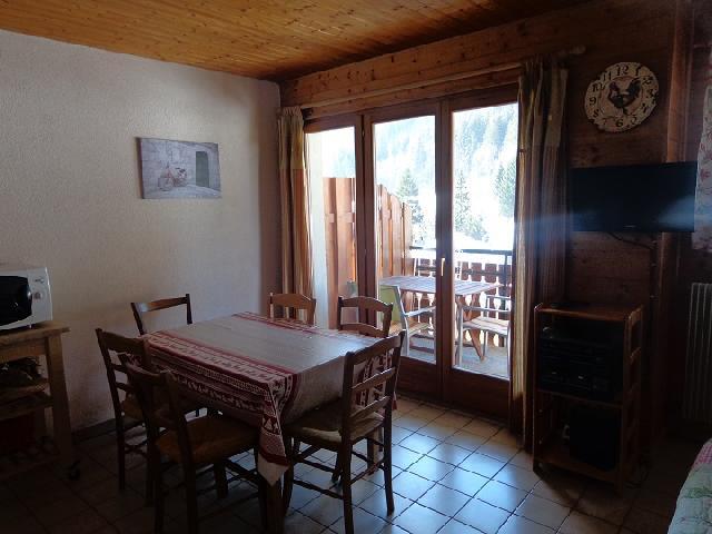 Vakantie in de bergen Appartement 3 kamers 6 personen (2) - Chalet les Bouquetins - Châtel - Woonkamer