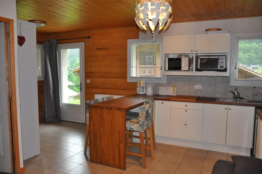 Holiday in mountain resort Studio 3 people - Chalet les Bouquetins - Châtel - Kitchen
