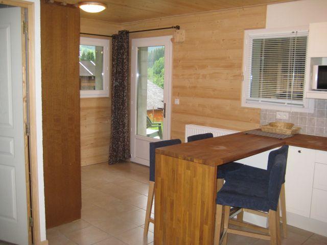 Vakantie in de bergen Studio 3 personen - Chalet les Bouquetins - Châtel - Keukenblok