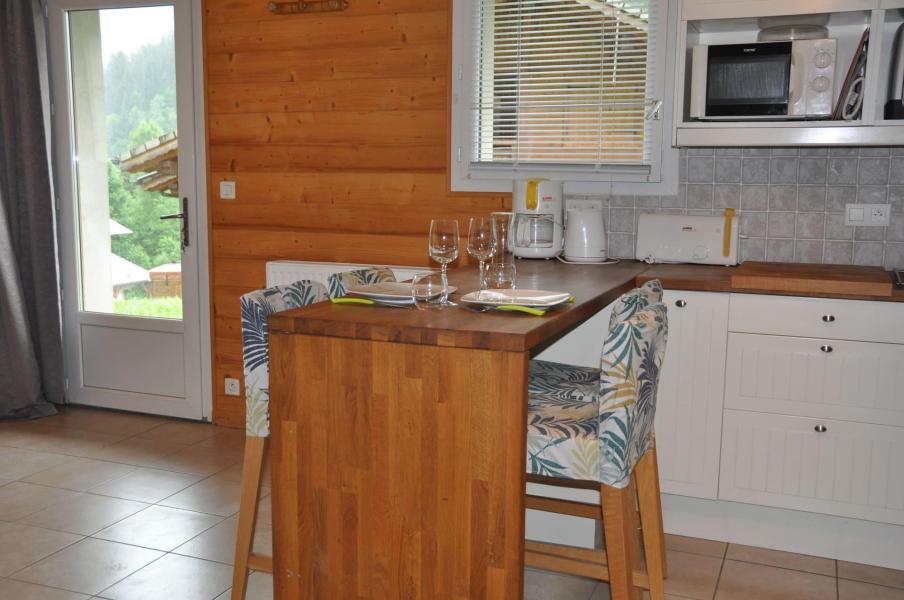 Vakantie in de bergen Studio 3 personen - Chalet les Bouquetins - Châtel - Woonkamer