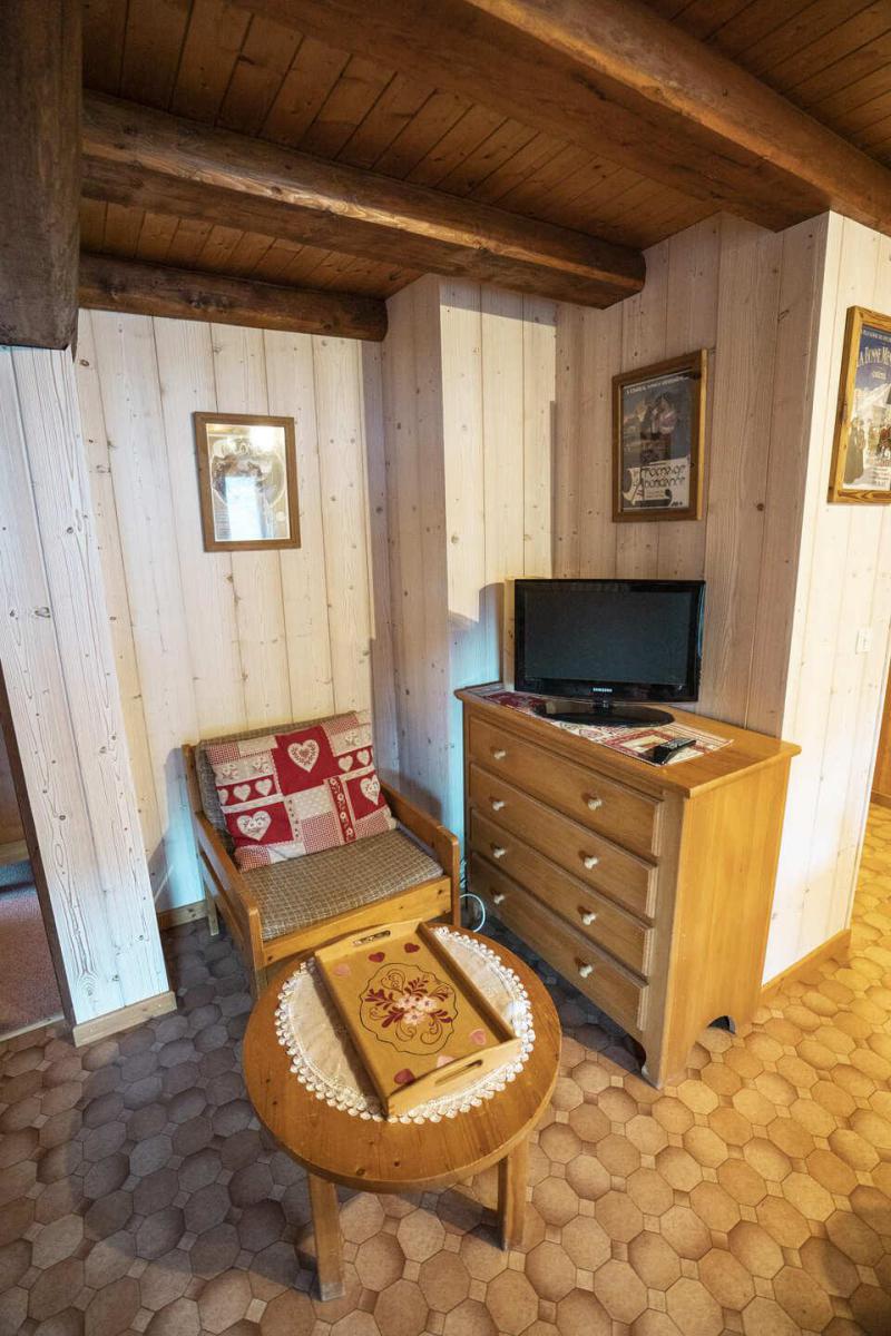 Vakantie in de bergen Appartement 3 kamers 5 personen (001) - Chalet les Colombes - Châtel - Woonkamer