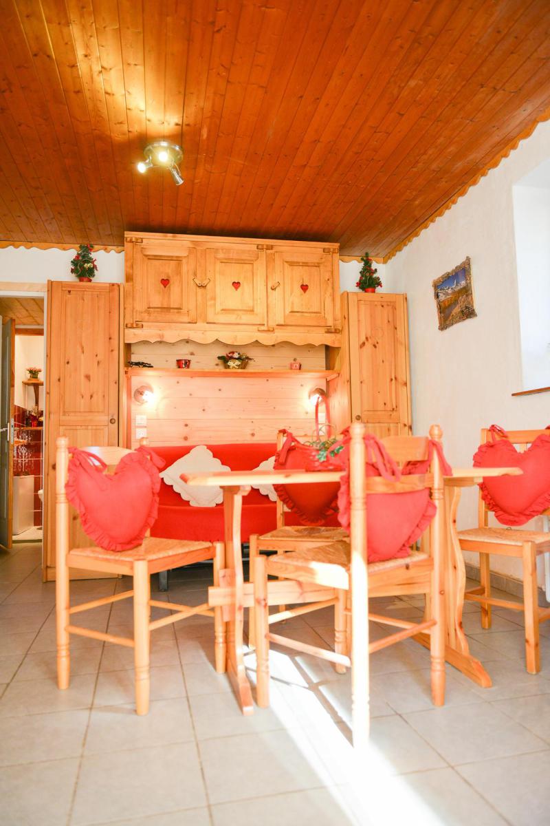 Vakantie in de bergen Studio bergnis 4 personen (2) - Chalet les Ecrins - Valloire - Woonkamer