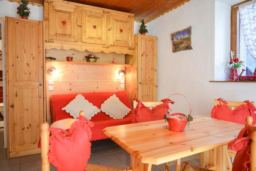 Vakantie in de bergen Studio bergnis 4 personen (2) - Chalet les Ecrins - Valloire - Woonkamer