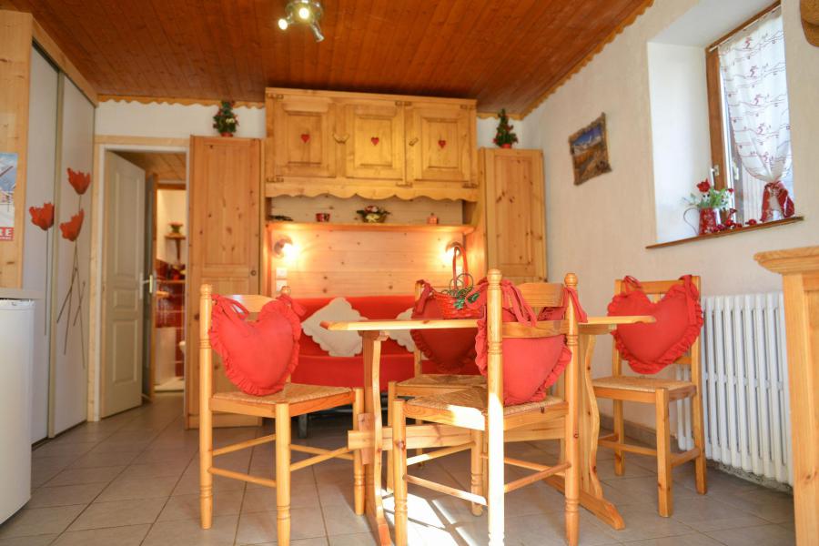 Vakantie in de bergen Studio bergnis 4 personen (2) - Chalet les Ecrins - Valloire - Woonkamer