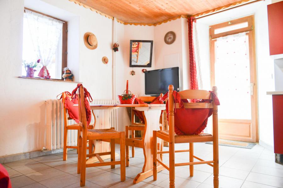 Vakantie in de bergen Studio bergnis 4 personen (2) - Chalet les Ecrins - Valloire - Woonkamer