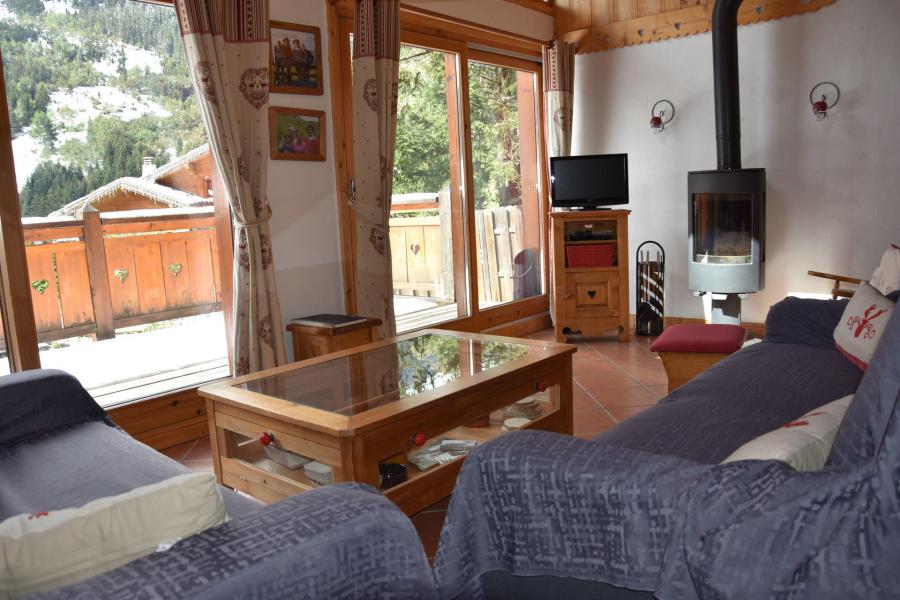 Vakantie in de bergen Appartement 5 kamers 8 personen - Chalet les Gentianes Bleues - Pralognan-la-Vanoise - Woonkamer