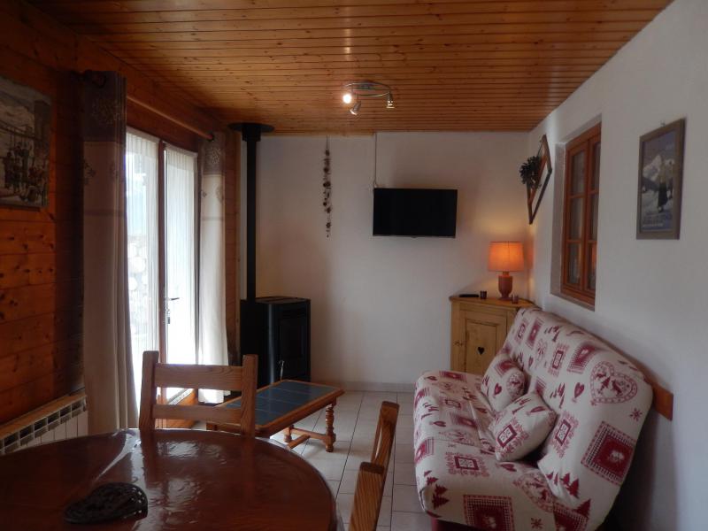 Holiday in mountain resort 2 room apartment 4 people - Chalet les Géraniums - Châtel - Living room