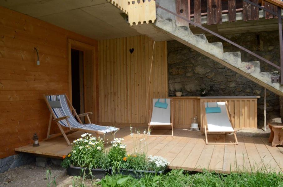 Vacanze in montagna Appartamento su due piani 4 stanze per 6 persone - Chalet LES GRENIERS (CHEZ DENIS) - Châtel - Terrazza