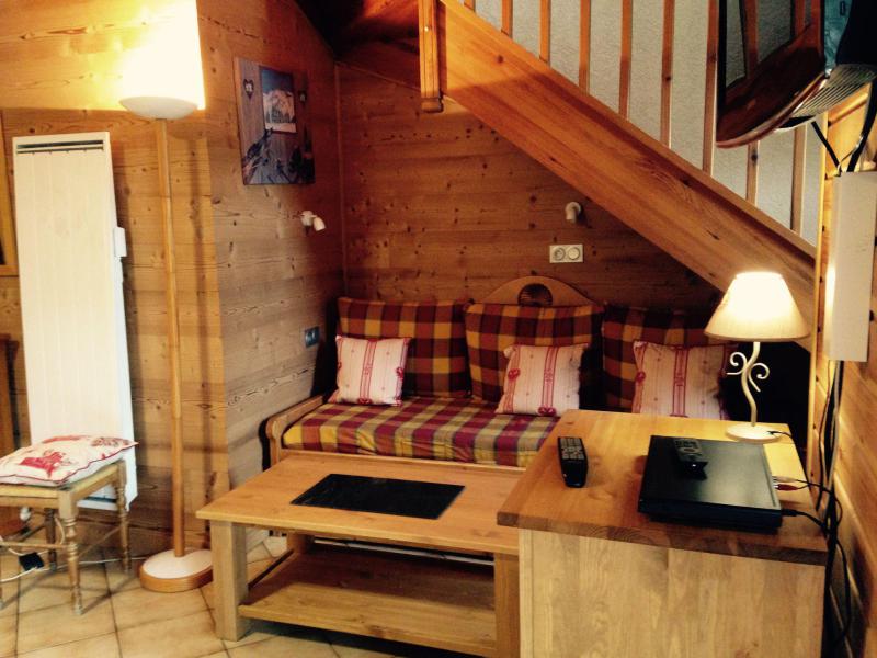 Holiday in mountain resort 4 room mezzanine apartment 8 people - Chalet les Lupins - Valloire - Living room