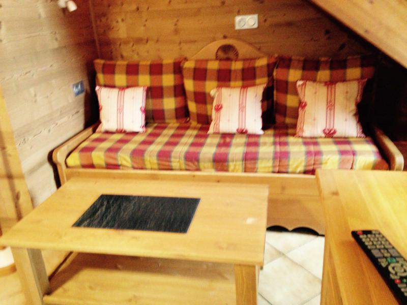 Urlaub in den Bergen Wohnung 4 Mezzanine Zimmer 8 Leute - Chalet les Lupins - Valloire - Wohnzimmer