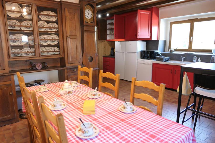 Vakantie in de bergen Appartement 5 kamers 8 personen (912) - Chalet les Margagnes - Saint Gervais - Woonkamer