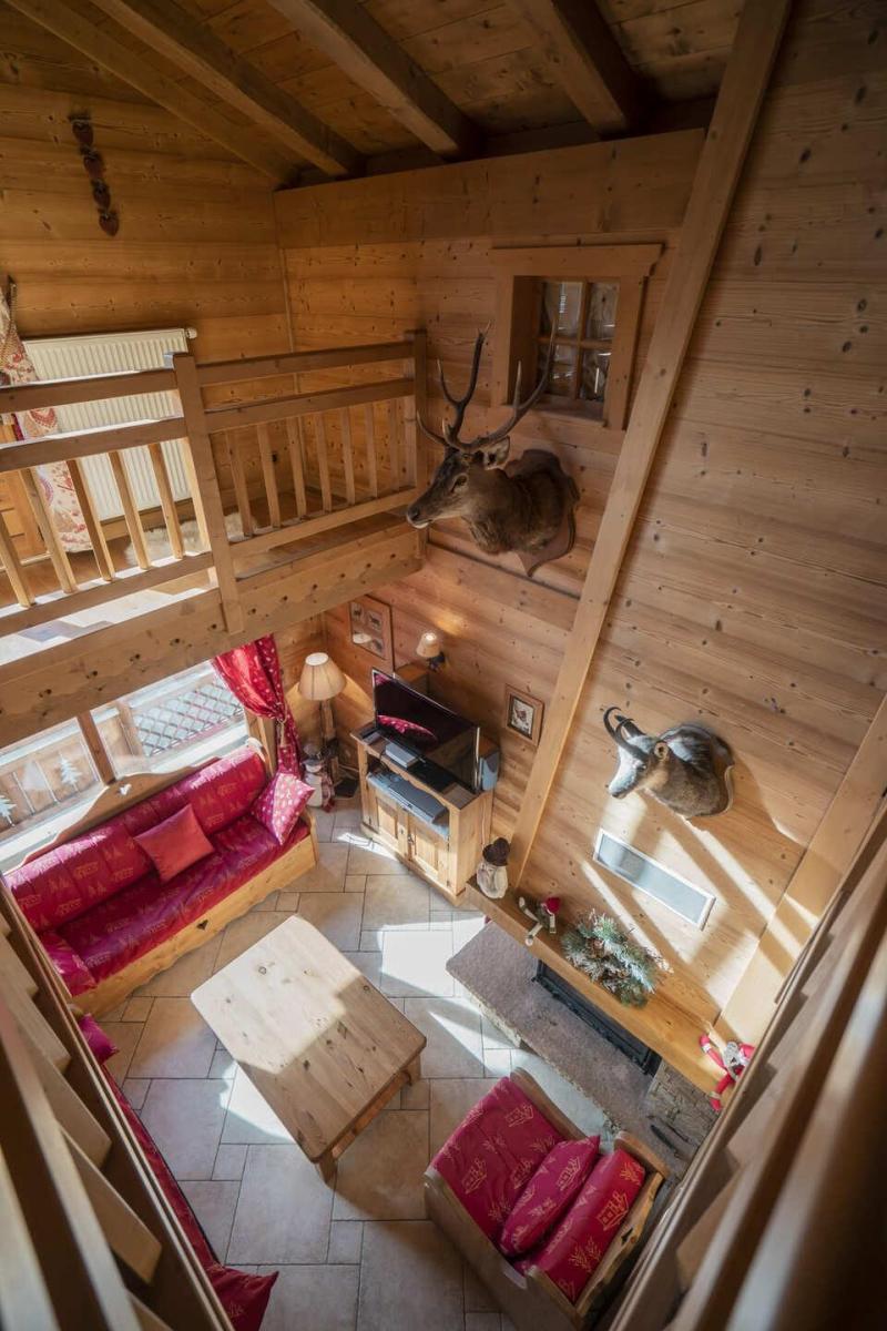Wakacje w górach Domek górski duplex 6 pokojowy dla 15 osób - Chalet Les Noisetiers - Châtel - Pokój gościnny