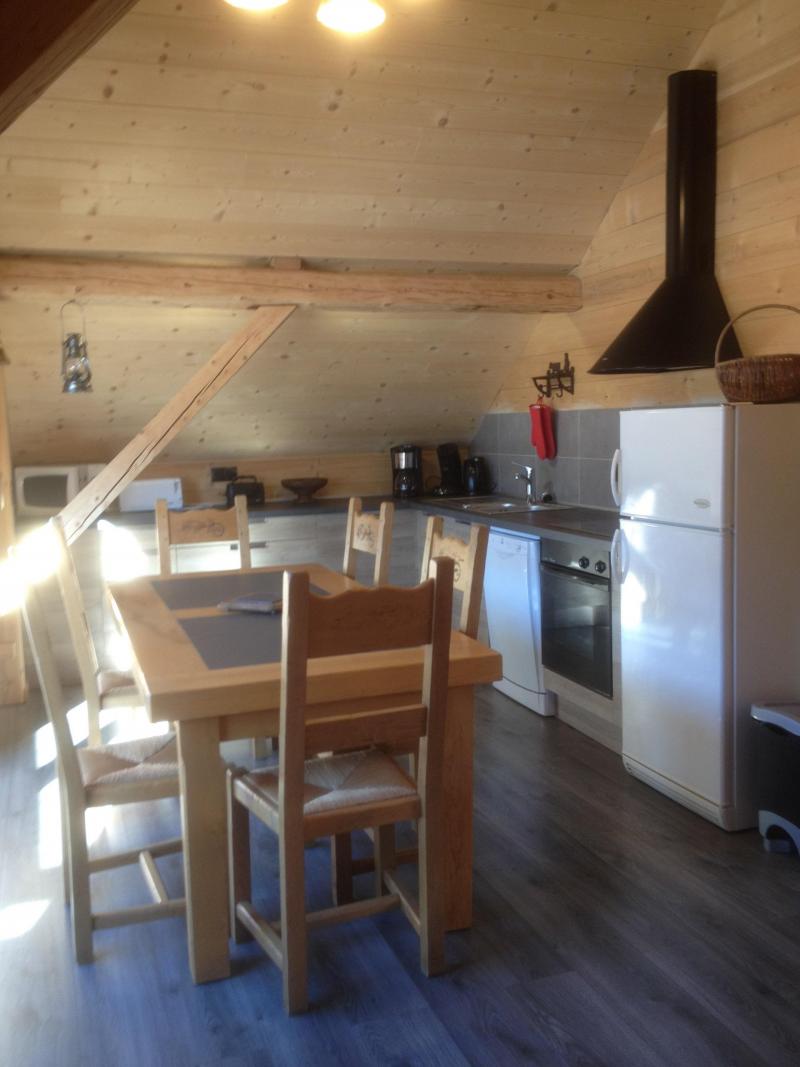 Vakantie in de bergen Appartement 3 kamers 5 personen (002) - Chalet les Pivottes - Châtel - Keukenblok