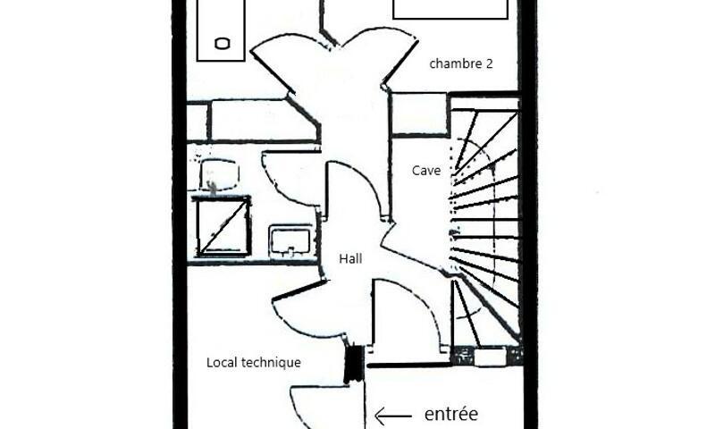 Wynajem na narty Domek górski 6 pokojowy 10 osób (78m²-1) - Chalet les Praz 112 - Maeva Home - La Plagne - Na zewnątrz latem