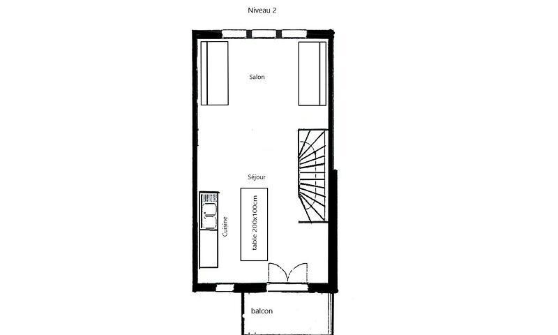 Wynajem na narty Domek górski 6 pokojowy 10 osób (78m²-1) - Chalet les Praz 112 - Maeva Home - La Plagne - Na zewnątrz latem