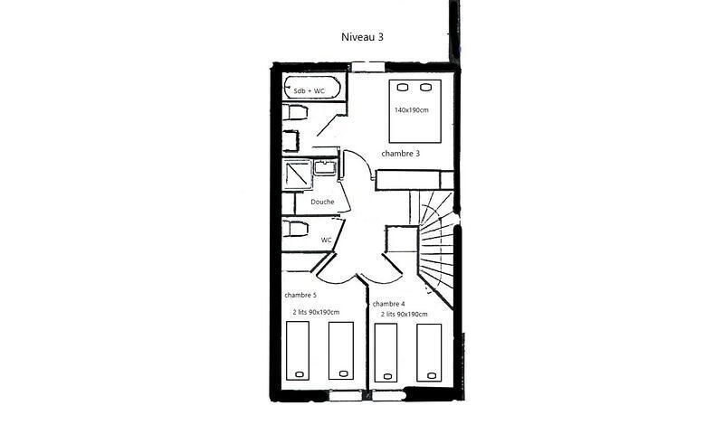 Wynajem na narty Domek górski 6 pokojowy 10 osób (78m²-1) - Chalet les Praz 112 - Maeva Home - La Plagne - Na zewnątrz latem