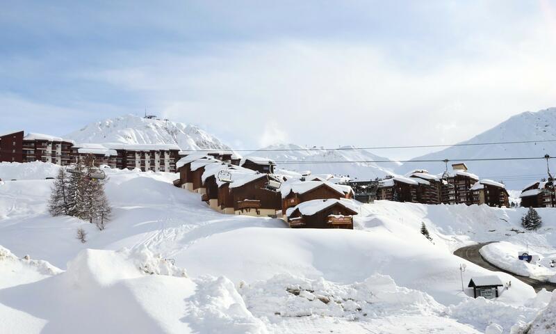 Wynajem na narty Domek górski 6 pokojowy 10 osób (78m²-1) - Chalet les Praz 112 - Maeva Home - La Plagne - Na zewnątrz latem