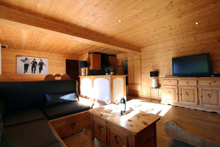 Urlaub in den Bergen 3-Zimmer-Holzhütte für 6 Personen - Chalet les Primevères - Le Grand Bornand - Kochnische