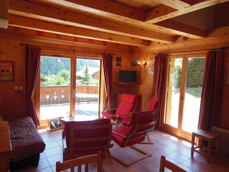 Holiday in mountain resort 6 room apartment 10 people (CH) - Chalet les Soldanelles - Champagny-en-Vanoise - Living room