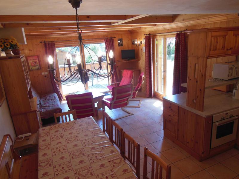 Holiday in mountain resort 6 room apartment 10 people (CH) - Chalet les Soldanelles - Champagny-en-Vanoise - Living room