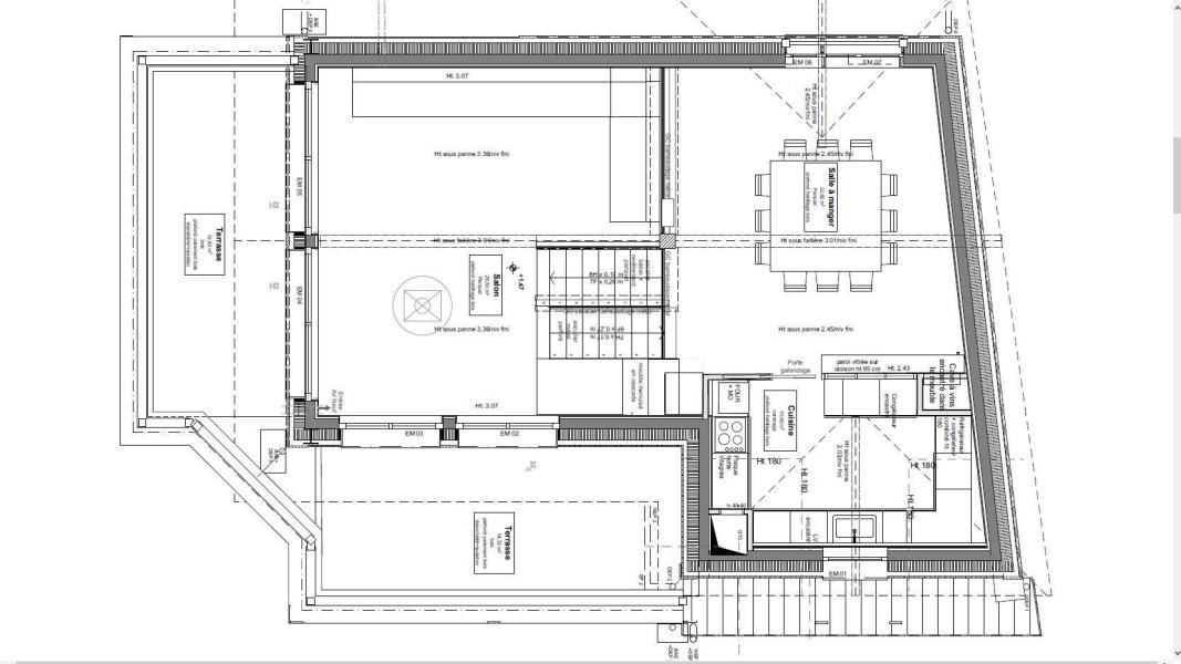 Urlaub in den Bergen Chalet Les Sources De La Davie - Tignes - Plan