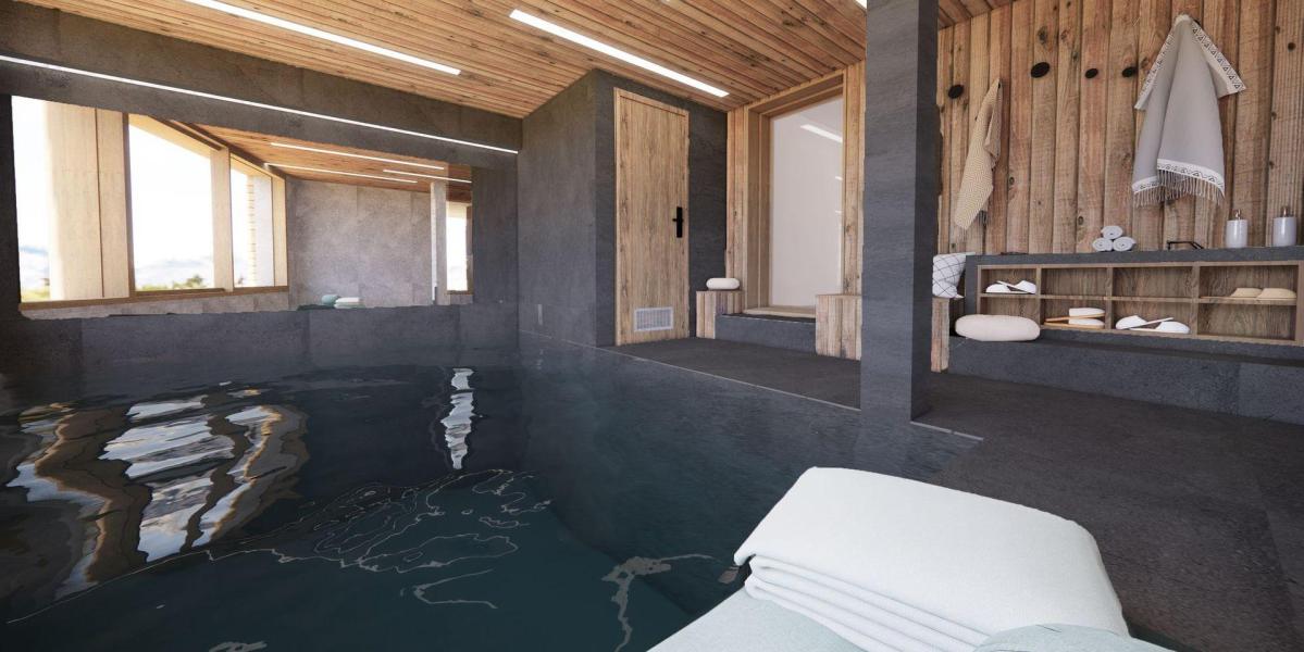 Urlaub in den Bergen 10 Zimmer Chalet für 13 Personen - Chalet Les Sources De La Davie - Tignes - Schwimmbad