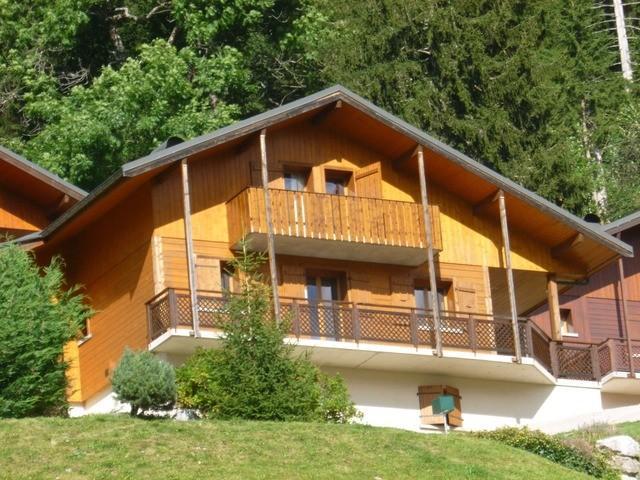 Wakacje w górach Domek górski triplex 7 pokojowy  dla 12 osób - Chalet les Tournesols 3 - Châtel - Na zewnątrz latem