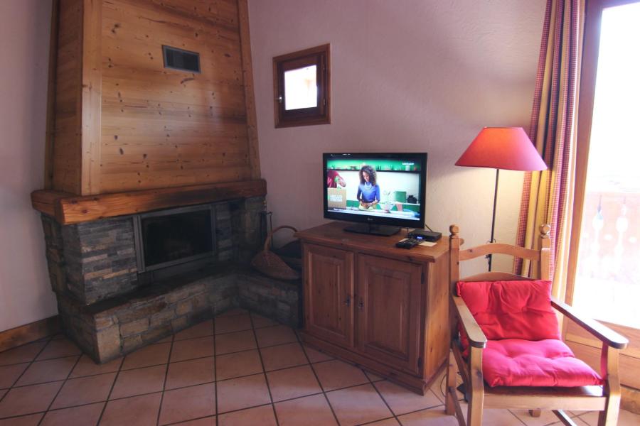 Urlaub in den Bergen 6 Zimmer Maisonettewohnung für 10 Personen (3) - Chalet les Trolles - Val Thorens - Wohnzimmer