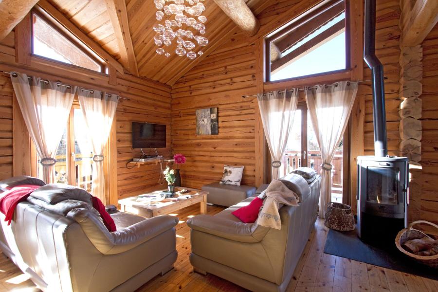 Holiday in mountain resort Chalet Leslie Alpen 2 - Les 2 Alpes - Living room