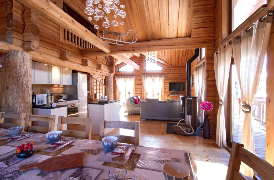 Urlaub in den Bergen Chalet Leslie Alpen 2 - Les 2 Alpes - Wohnzimmer