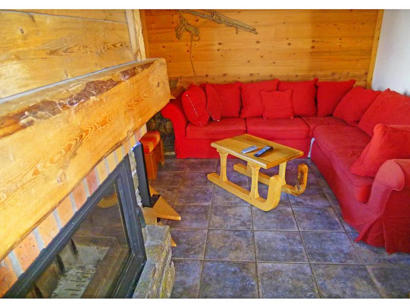 Urlaub in den Bergen Chalet Levassaix - Les Menuires - Wohnzimmer