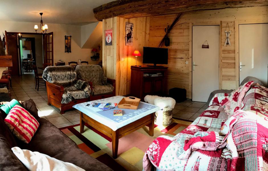Urlaub in den Bergen Chalet Louise - Vaujany - Wohnzimmer