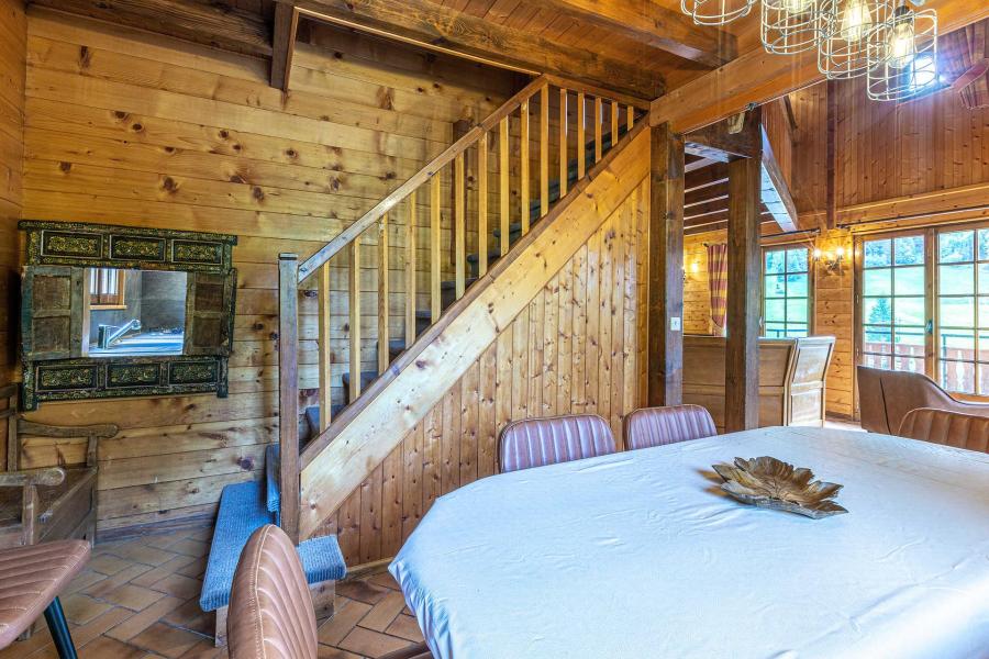 Vacances en montagne Chalet 5 pièces mezzanine 8 personnes - Chalet Maq Ed Pavei - La Clusaz - Séjour