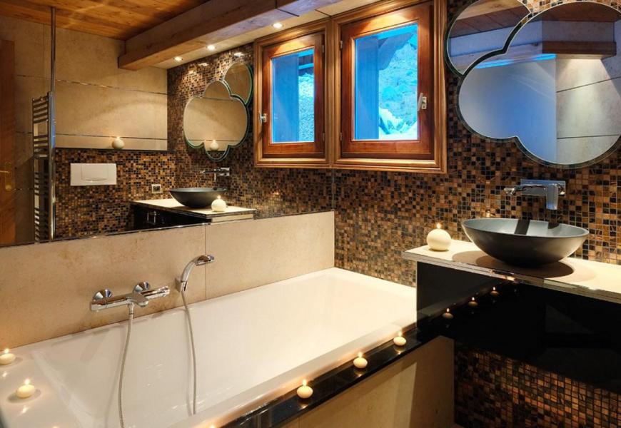 Holiday in mountain resort Chalet Mariefleur - Méribel - Bathroom