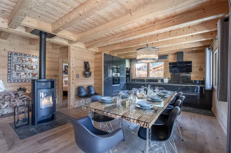 Holiday in mountain resort 6 room duplex chalet 11 people (Marius) - Chalet Marius - Chamonix - Living room