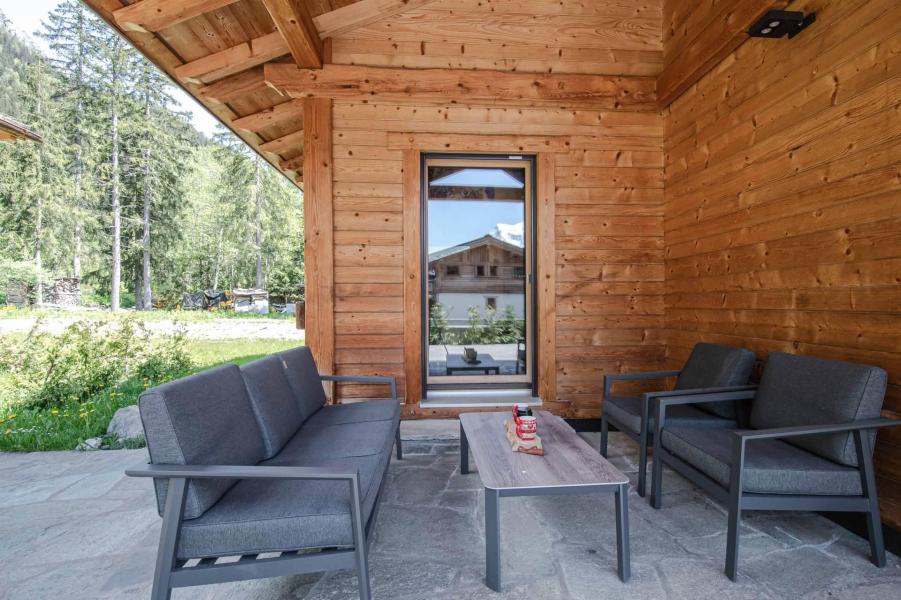 Urlaub in den Bergen Chalet Marius - Chamonix - Terrasse