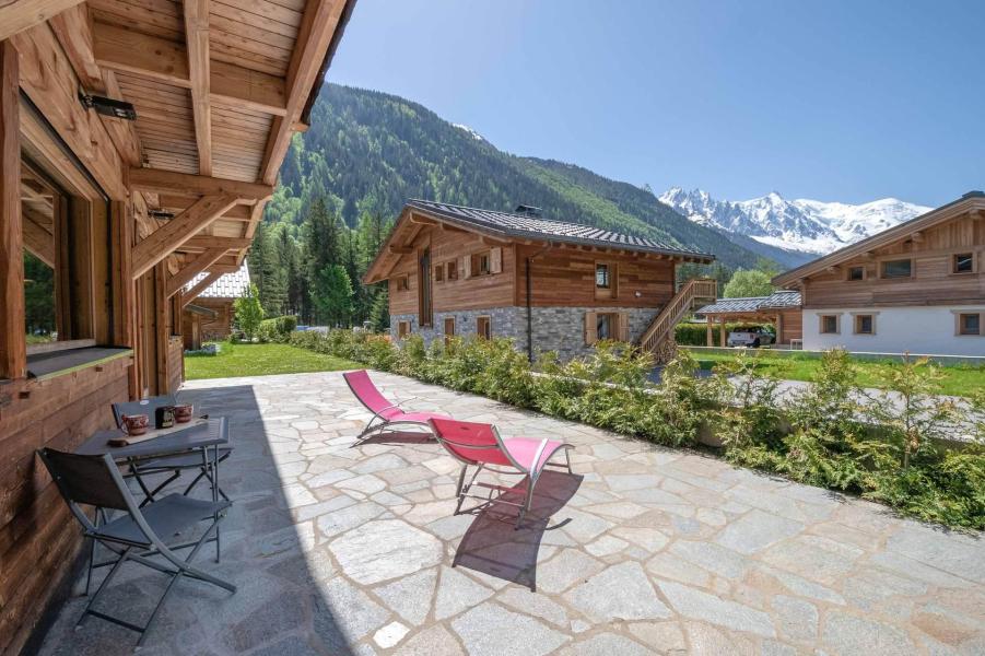 Urlaub in den Bergen Chalet Marius - Chamonix - Terrasse