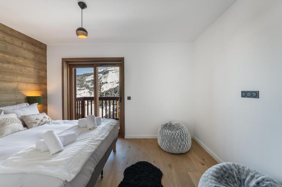 Holiday in mountain resort 6 room semi-detached chalet cabin 10 people - Chalet Marmotte - Méribel-Mottaret - Bedroom