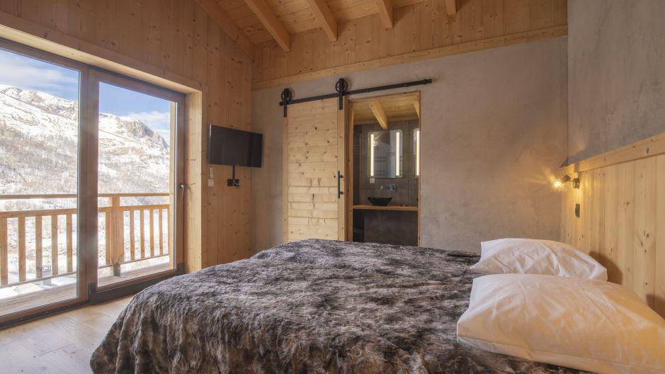 Holiday in mountain resort Chalet Matangie - Les Menuires - Bedroom